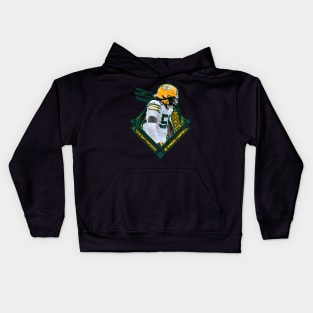 DEVONDRE CAMPBELL GREEN BACK PACKERS Kids Hoodie